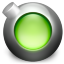 Green Safari X Icon 64x64 png